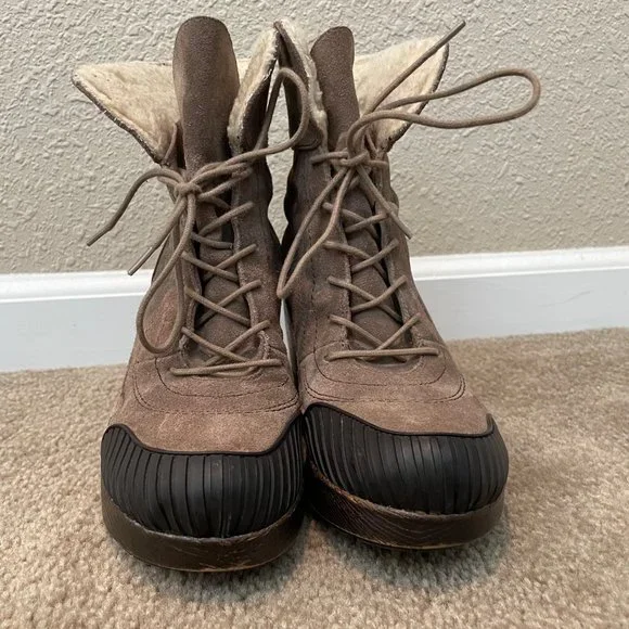 Jambu Netherlands Leather lace up boots. Size 8 - Picture 11 of 15